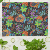 Kleurrijke glazen kralen Bekijk het uiteindelijke  Theedoek (Gevouwen)