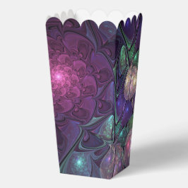 Kleurrijke glinsterende moderne Abstracte fractal  Bedankdoosjes