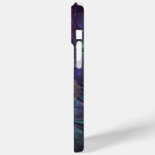 Kleurrijke glinsterende moderne Abstracte fractal  Case-Mate iPhone Case (Achterkant / Links)