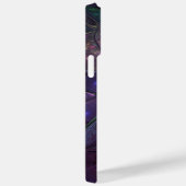 Kleurrijke glinsterende moderne Abstracte fractal Case-Mate iPhone Case (Achterkant / Rechts)