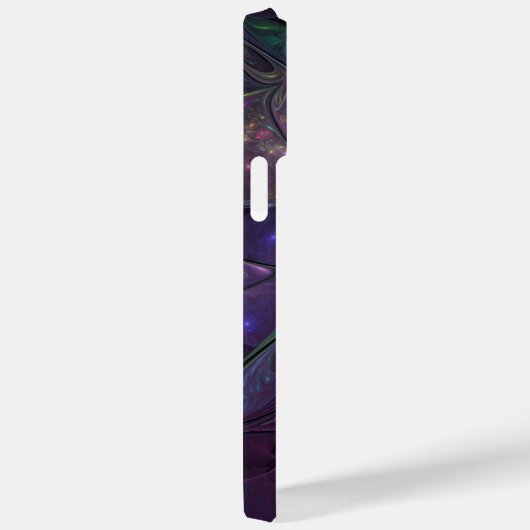 Kleurrijke glinsterende moderne Abstracte fractal  Case-Mate iPhone Case (Achterkant / Rechts)