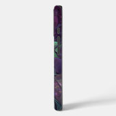 Kleurrijke glinsterende moderne Abstracte fractal  Case-Mate iPhone Case (Achterkant / Links)