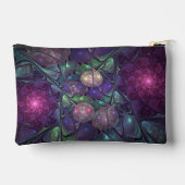 Kleurrijke glinsterende moderne Abstracte fractal  Etui (Achterkant)