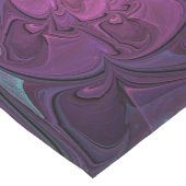 Kleurrijke glinsterende moderne Abstracte fractal Korte Tafelloper (Hoek)