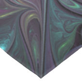 Kleurrijke glinsterende moderne Abstracte fractal  Tafelkleed (Gekanteld)