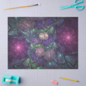 Kleurrijke glinsterende moderne Abstracte fractal Tissuepapier (Craft)