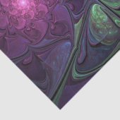 Kleurrijke glinsterende moderne Abstracte fractal Tissuepapier (Detail)