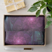 Kleurrijke glinsterende moderne Abstracte fractal  Tissuepapier (Geschenk)