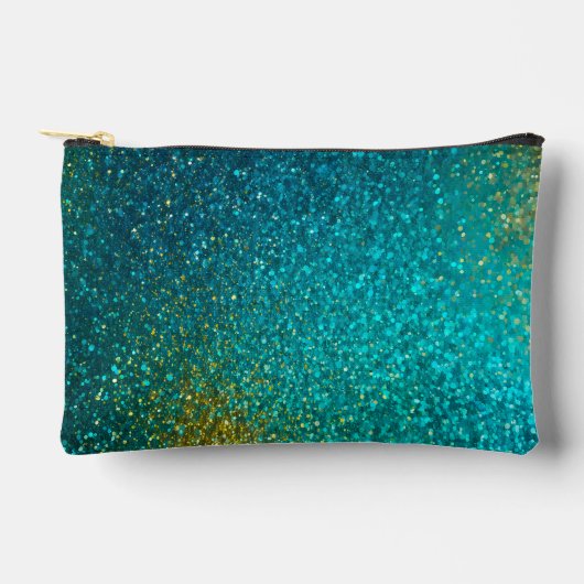 Kleurrijke Glitter Art Accessoiretas Etui (Voorkant)