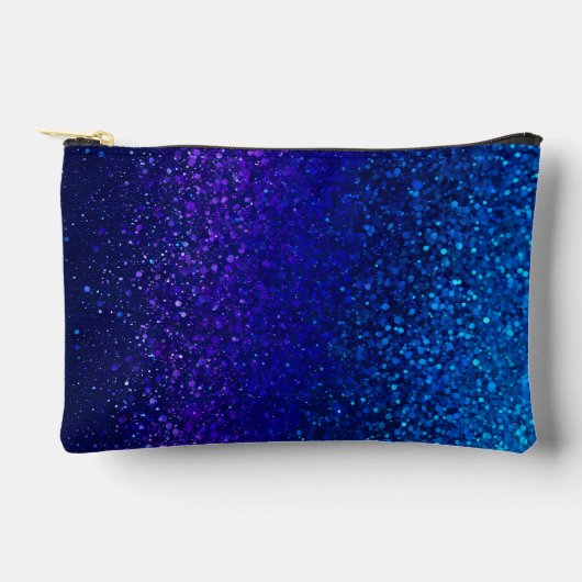 Kleurrijke Glitter Art Accessoiretas Etui (Voorkant)