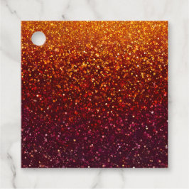 Kleurrijke Glitter Art Gift Labels