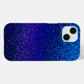 Kleurrijke Glitter Art iPhone Case (Achterkant (horizontaal))