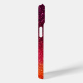 Kleurrijke Glitter Art iPhone Case (Achterkant / Rechts)