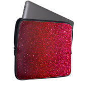 Kleurrijke Glitter Art Laptop Hoesje Laptop Sleeve (Voorkant Rechts)