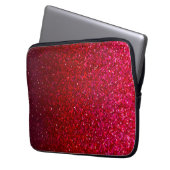 Kleurrijke Glitter Art Laptop Hoesje Laptop Sleeve (Voorkant Links)