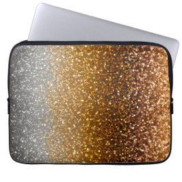 Kleurrijke Glitter Art Laptop Hoesje Laptop Sleeve