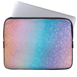 Kleurrijke Glitter Art Laptop Hoesje Laptop Sleeve