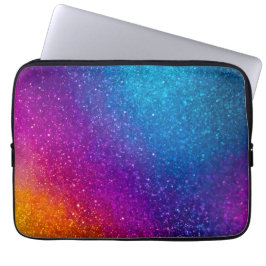 Kleurrijke Glitter Art Laptop Hoesje Laptop Sleeve