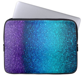 Kleurrijke Glitter Art Laptop Hoesje Laptop Sleeve