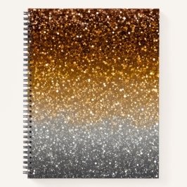 Kleurrijke Glitter Art Spiral Notitieboek