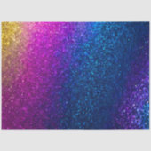 Kleurrijke Glitter Art Tissue Papier (Voorkant)