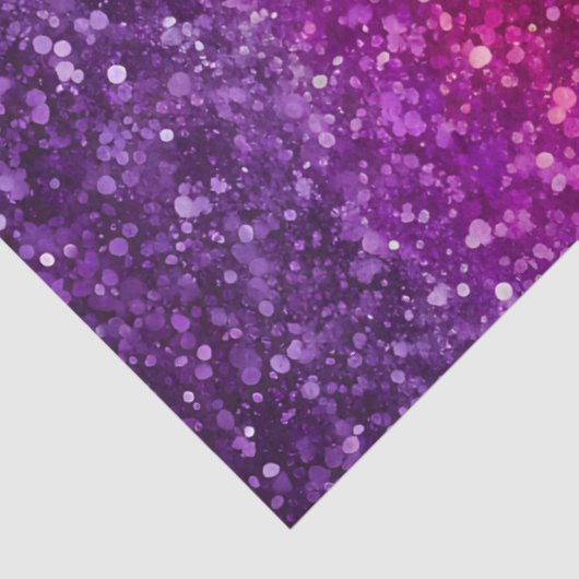 Kleurrijke Glitter Art Tissue Papier (Detail)