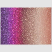 Kleurrijke Glitter Art Tissue Papier (Voorkant)