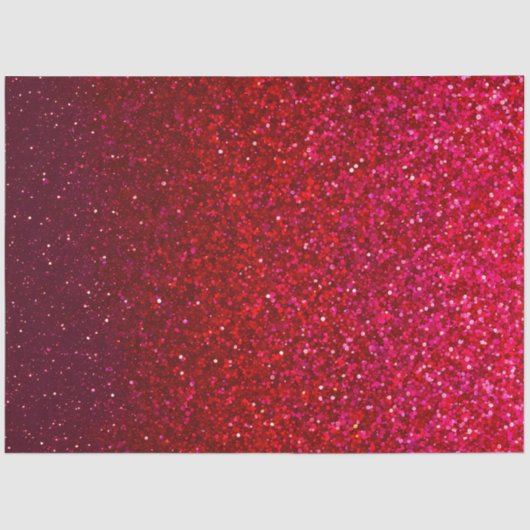 Kleurrijke Glitter Art Tissue Papier (Voorkant)