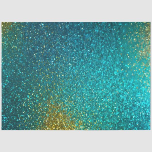 Kleurrijke Glitter Art Tissue Papier (Voorkant)