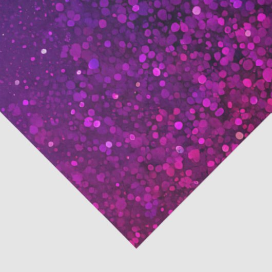 Kleurrijke Glitter Art Tissue Papier (Detail)