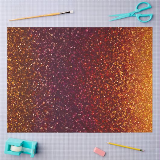 Kleurrijke Glitter Art Tissue Papier (Craft)