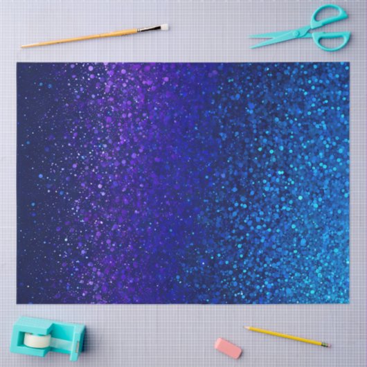 Kleurrijke Glitter Art Tissue Papier (Craft)