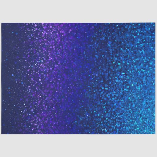 Kleurrijke Glitter Art Tissue Papier (Voorkant)