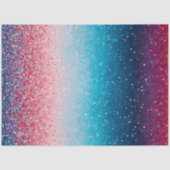 Kleurrijke Glitter Art Tissue Papier (Voorkant)