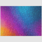 Kleurrijke Glitter Art Tissue Papier (Voorkant)