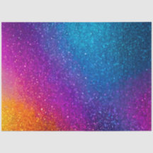 Kleurrijke Glitter Art Tissue Papier