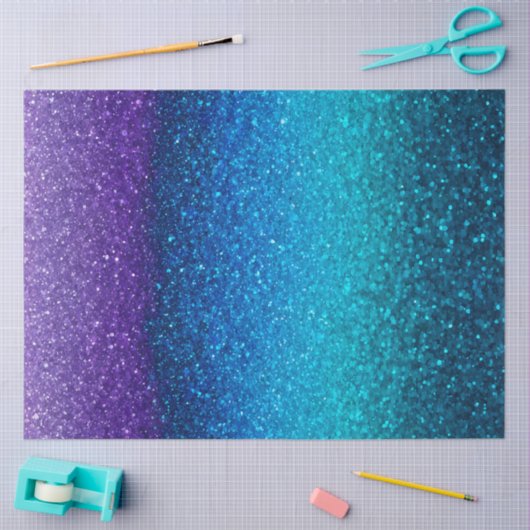 Kleurrijke Glitter Art Tissue Papier (Craft)