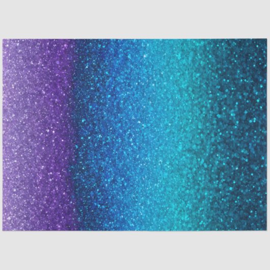 Kleurrijke Glitter Art Tissue Papier (Voorkant)