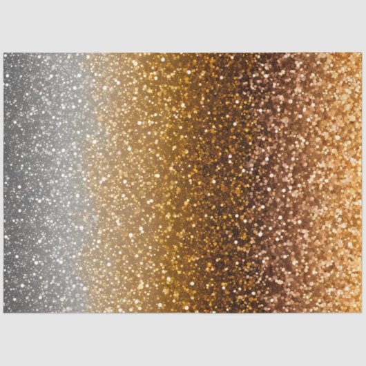 Kleurrijke Glitter Art Tissue Papier (Voorkant)