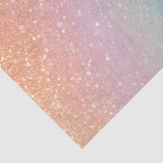 Kleurrijke Glitter Art Tissue Papier (Detail)