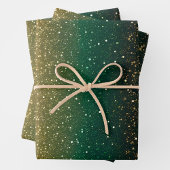 Kleurrijke Glitter Art Wrapping Paper Sheets