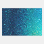 Kleurrijke Glitter Art Wrapping Paper Sheets (Voorkant 2)