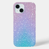 Kleurrijke glitter Case-Mate iPhone case (Achterkant)