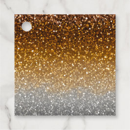 Kleurrijke Glitter Kunst Cadeaublaadjes Bedankjes Labels