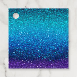 Kleurrijke Glitter Kunst Cadeaublaadjes Bedankjes Labels