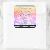 Kleurrijke Glitter Product Labels diamanten (Tas)