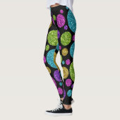 Kleurrijke Glitter Stippen Wireless Charger Leggings (Links)