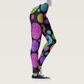 Kleurrijke Glitter Stippen Wireless Charger Leggings (Rechts)
