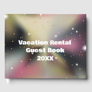 Kleurrijke Glitter Vakantiehuis Gastenboek