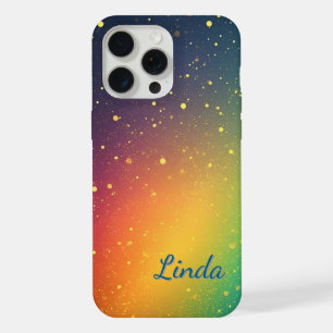 Kleurrijke Glitterende Deeltjes iPhone 15 Pro Max Case